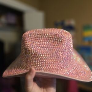 Hobby Lobby Pink Sparkle Hat